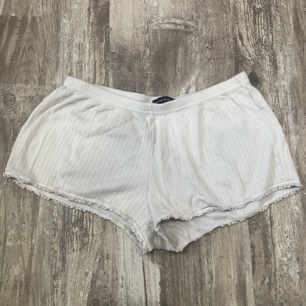 Brandy Melville Grey Sleep Shorts